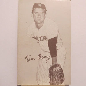 Tom Cheney Washington Senators 1960's Post Card TCWS - Picture 1 of 2