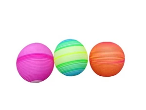 Big Rubber Balls For Kids Lightweight Summer Games Children Beach Garden New UK - Picture 1 of 15