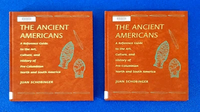 2pc SET THE ANCIENT AMERICANS HARDCOVER A REFERENCE GUIDE TO THE ART CULTURE - Image 1 of 4