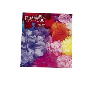 Rainbow Party Decor…Puzzlebug Deluxe Jigsaw 20in X 12 In. 500 Thicker Pieces - Picture 1 of 2