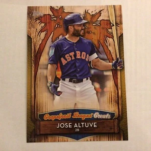 GLG-24 Jose Altuve Astros 5x7 Gold 7/10 made 2019 Topps Grapefruit League Greats - Picture 1 of 2