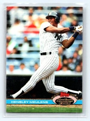 1991 Stadium Club #503b Hensley Meulens - Image 1 of 2