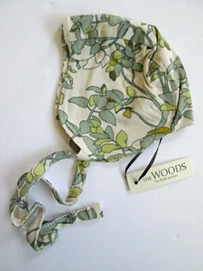 NEW Kate Quinn Pilot Flight Hat Newborn Sage Leaf Green WOODS Beechwood Modal - Picture 1 of 5