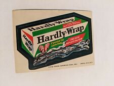 1974 Topps Wacky Packages 8th Series Tan Back Hardly Wrap