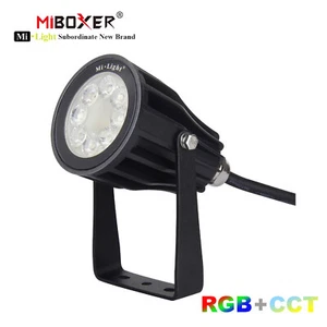 Mi Light Spike Light 6w LED RGB CCT Wall Washer Outdoor Building Garden Light - Picture 1 of 12