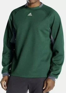 Adidas Dugout Fleece Sweatshirt Mens Size Medium Brand New With Out Tags - Picture 1 of 3