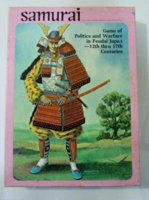 Avalon Hill AH 1980: SAMURAI - Política y guerra en el Japón feudal (SIN PERFORAR) Foto 1 de 4
