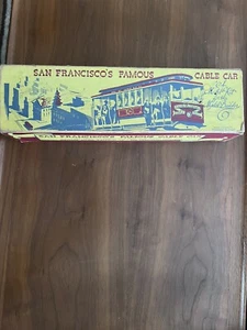 O Scale Western Allied Products Co. San Francisco's Famous Cable Car Kit - Picture 1 of 6