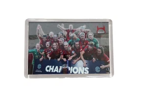 MUFC Women's FA Championship Promotion Fridge Magnet - Picture 1 of 1