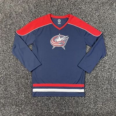 Columbus Blue Jackets Jersey Youth Size XXL NHL Hockey Unisex Kids Size 18 CBJ - Image 1 of 4
