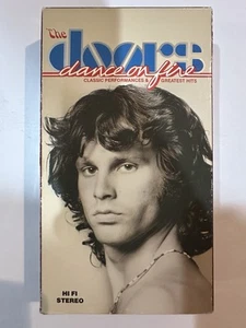 The Doors - Dance On Fire VHS Live Classic Rock Jim Morrison MCA Home Video 1985 - Picture 1 of 6