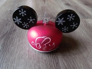 COLLECTIBLE WALT DISNEY MICKEY MOUSE EARS CHRISTMAS ORNAMENT - Picture 1 of 2