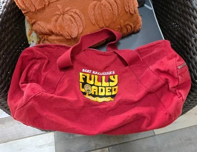 Bolsa de viagem de lona BERT KREISCHER Artist Only swag TOTALMENTE CARREGADA TOUR colecionável - Imagem 1 de 4