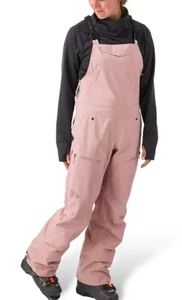 Pantalones de snowboard/esquí/invierno FLYLOW Moxie para mujer 6/S iris polvoriento $430 - Imagen 1 de 6