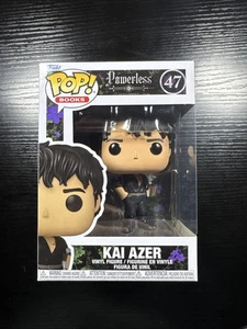 Funko Pop! LIBROS POWERLESS #47 KAI AZER EN STOCK con Protector NUEVO - Imagen 1 de 6