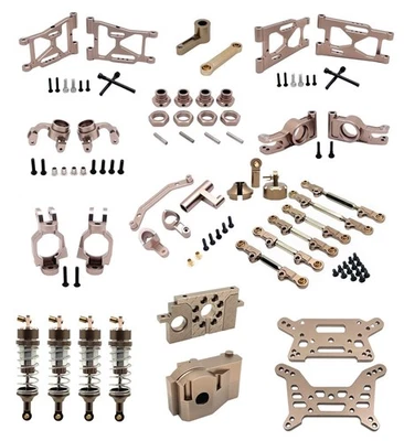 Metal Swing arm pull rod Steering Cup Parts For Hyper GO MJX 7303 1/7 RC Car - Image 1 of 4