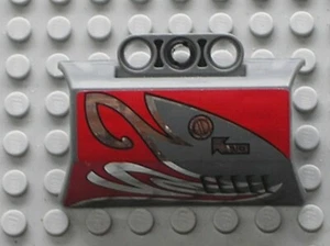 LEGO Dark Bluish Gray Technic Panel Right Sticker Ref 61069pb04R Set 8493  - Picture 1 of 1