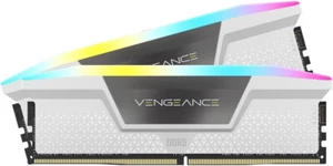 Corsair Vengeance RGB 32GB (2x16GB) DDR5 6000MHz CL36 RAM White - Picture 1 of 2