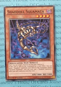 MP15-EN080 Shaddoll Squamata Yu-Gi-Oh Karte 1. Auflage Neu - Bild 1 von 4
