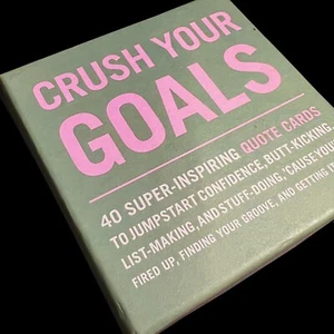 Baraja de cartas inspiradoras y de afirmación de 40ct Crush Your Goals Inner Truth - Imagen 1 de 8