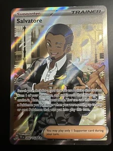 202/162 Salvatore : Rare Ultra Card : Temporal Forces : Pokemon TCG