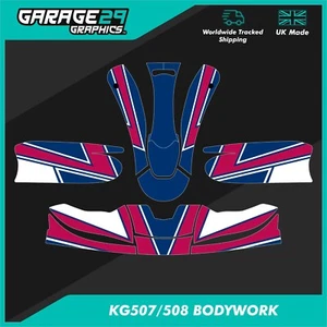 KOSMIC STYLE KG507/508 KARTING STICKER KIT - Picture 1 of 1