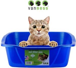 Van Ness Cat Tray Large cat Litter Pan Pet Care Odour & Stain Resistant BN