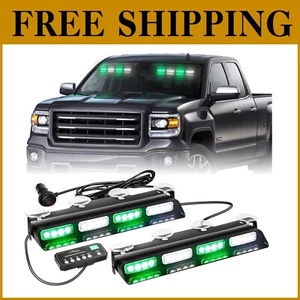 Waterproof 2x14 Emergency Strobe Lights with Digital Controller for Safe Driving - Bild 1 von 8