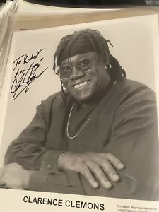 Clarence Clemons signiertes Foto! Authentisch! Bruce Springsteen Rock & Roll - Bild 1 von 1