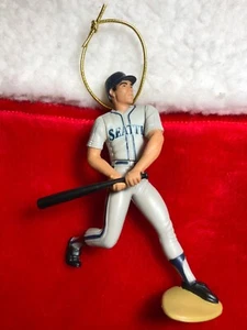 Seattle Mariners Alex Rodriguez Figurine Holiday Christmas Ornament Baseball - Picture 1 of 2