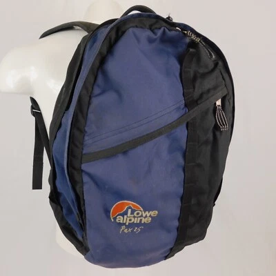 Mochila Lowe Alpine Pax 25 Negra Azul 18" x 13" x 9" Foto 1 de 4