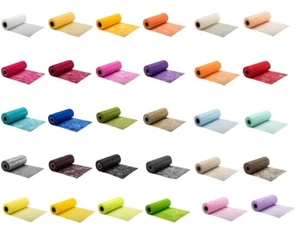 20m Tischband Tischläufer Tischdeko Vlies Konfirmation Hochzeit Kommunion Taufe - Bild 1 von 131