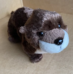 Peluche Adventure Planet Animal Den - Loutre de rivière (16 pouces) qualité peluche - Photo 1/6