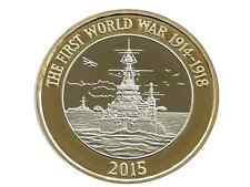 2015 First World War 1914-1918 Centenary Royal Navy £2 Two Pound Circulated Coin