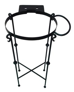 #5 WROUGHT IRON PEDESTAL BASE FOR COPPER / CERAMIC SINK IRON STAND - Picture 1 of 3