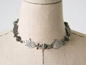 Philippe Audibert Silver Plated Metal Necklace - Picture 1 of 5