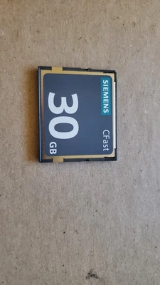 Siemens CFast memory card 30 GB for IPCs 6ES7648-2BF10-0XK1 - New Open Box - Image 1 of 3