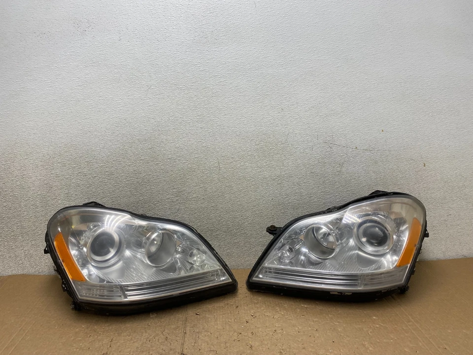 Faros halógenos izquierda+derecha Mercedes-Benz Clase ML 2006-2009 OEM V3596 DW Foto 1 de 4