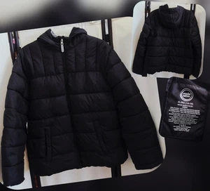 Wounder Nation Hoody Puffer Winterjacke schwarz Gr. XL (14-16) - Bild 1 von 3