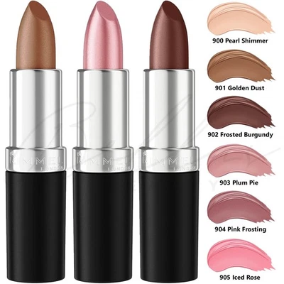 RIMMEL Lasting Finish Softglow Long Lasting Smooth Creamy Lipstick 4g *CHOOSE* - Image 1 of 4