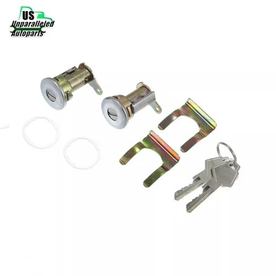Ajuste para Dodge B100 B200 W100 Trailduster nuevo 2 piezas cilindro de bloqueo de puerta con llave EE. UU. Foto 1 de 4