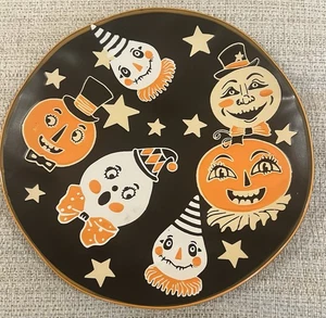 Eli & Ana Halloween 8,5" Teller "Chillcat" Kürbisse Geister Clowns  - Bild 1 von 9