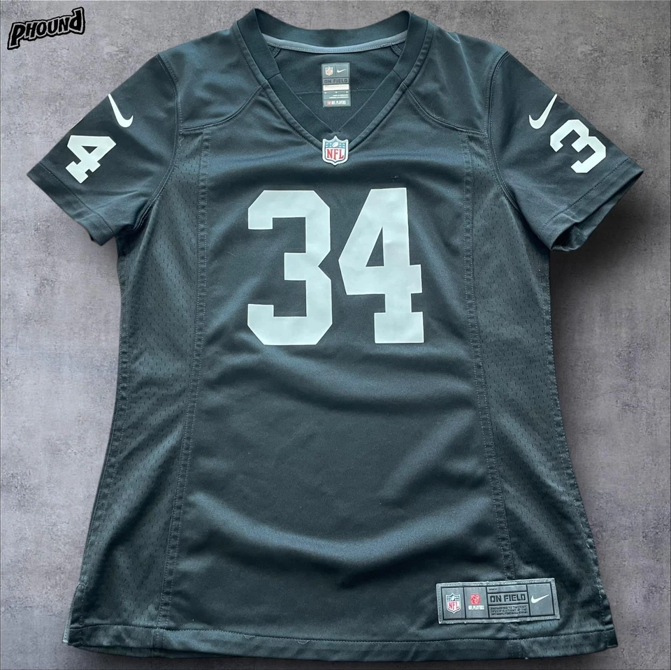 Футболка женская Oakland Raiders средняя черная NFL Nike Bo Jackson - Изображение 1 из 4