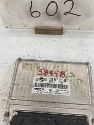 Fits 2001-2002 Volkswagen Passat, 2.8L ECU/ECM, OEM:3B0907551BS Foto 1 de 3