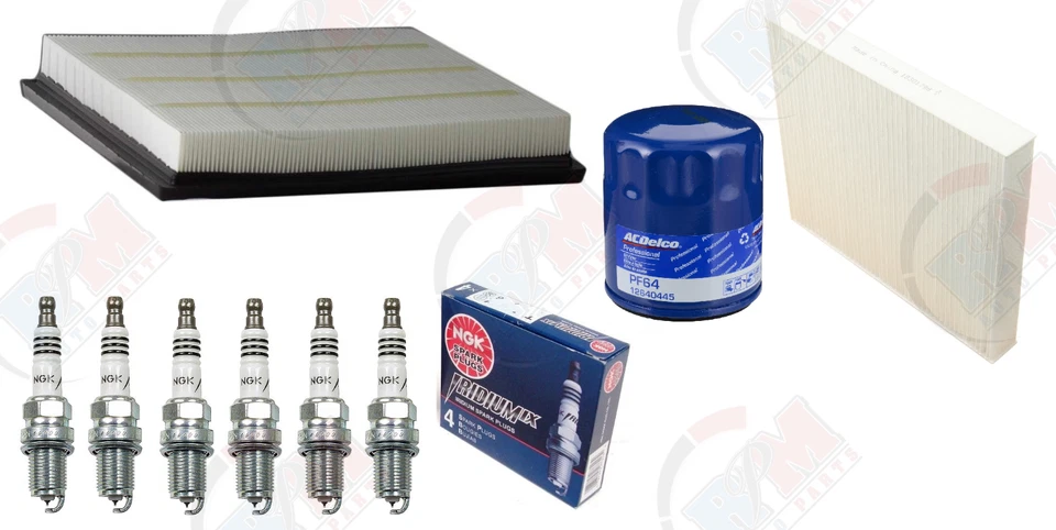 Kit de puesta a punto con NGK "IRIDIUM" para Chevrolet Colorado GMC Canyon 2015-2016 Foto 1 de 1