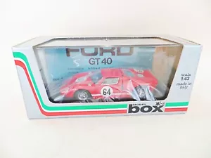 BOX MODEL 8455 'FORD GT40, MALORY PARK 1968 #64 - RED' 1:43. MIB/BOXED. - Bild 1 von 6