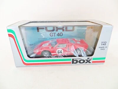 BOX MODEL 8455 'FORD GT40, MALLORY PARK 1968 #64 - RED' 1:43. MIB/BOXED. — 第 1/4 张图片
