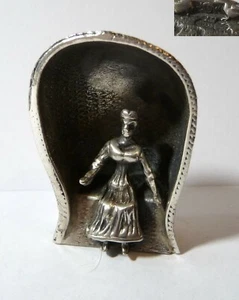 Figurine ancienne Hollandaise - argent massif - Picture 1 of 3