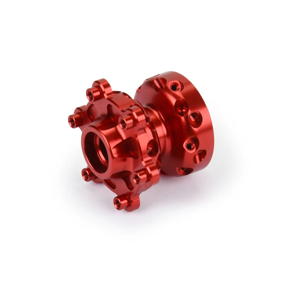 Pro-Line PRO284703 1/4 Pro-Spec Aluminum Front Hub Red for Promoto-SM - Image 1 of 1