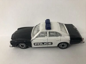 Corgi Juniors BUICK REGAL Black & White POLICE Car. Rare Full Width Roof Light - Picture 1 of 6